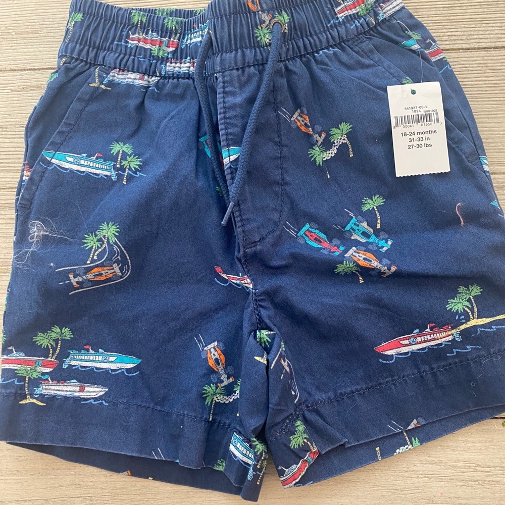 Gap blue surfer shorts